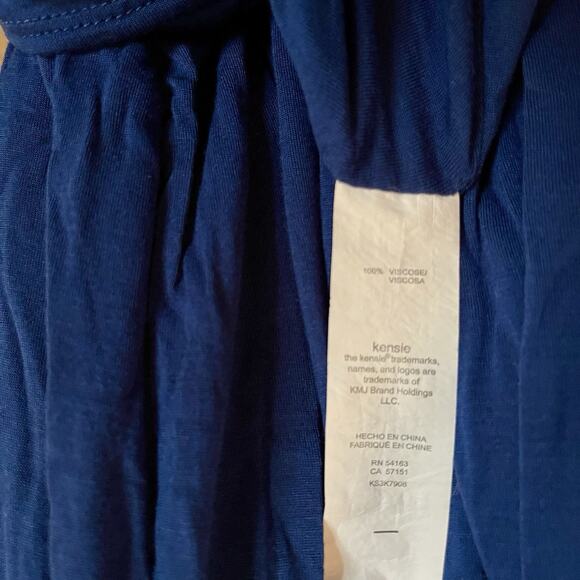 Women’s Kensie Dress, Modern 40's style; High Low, Cap sleeves, Size Med - Picture 7 of 9